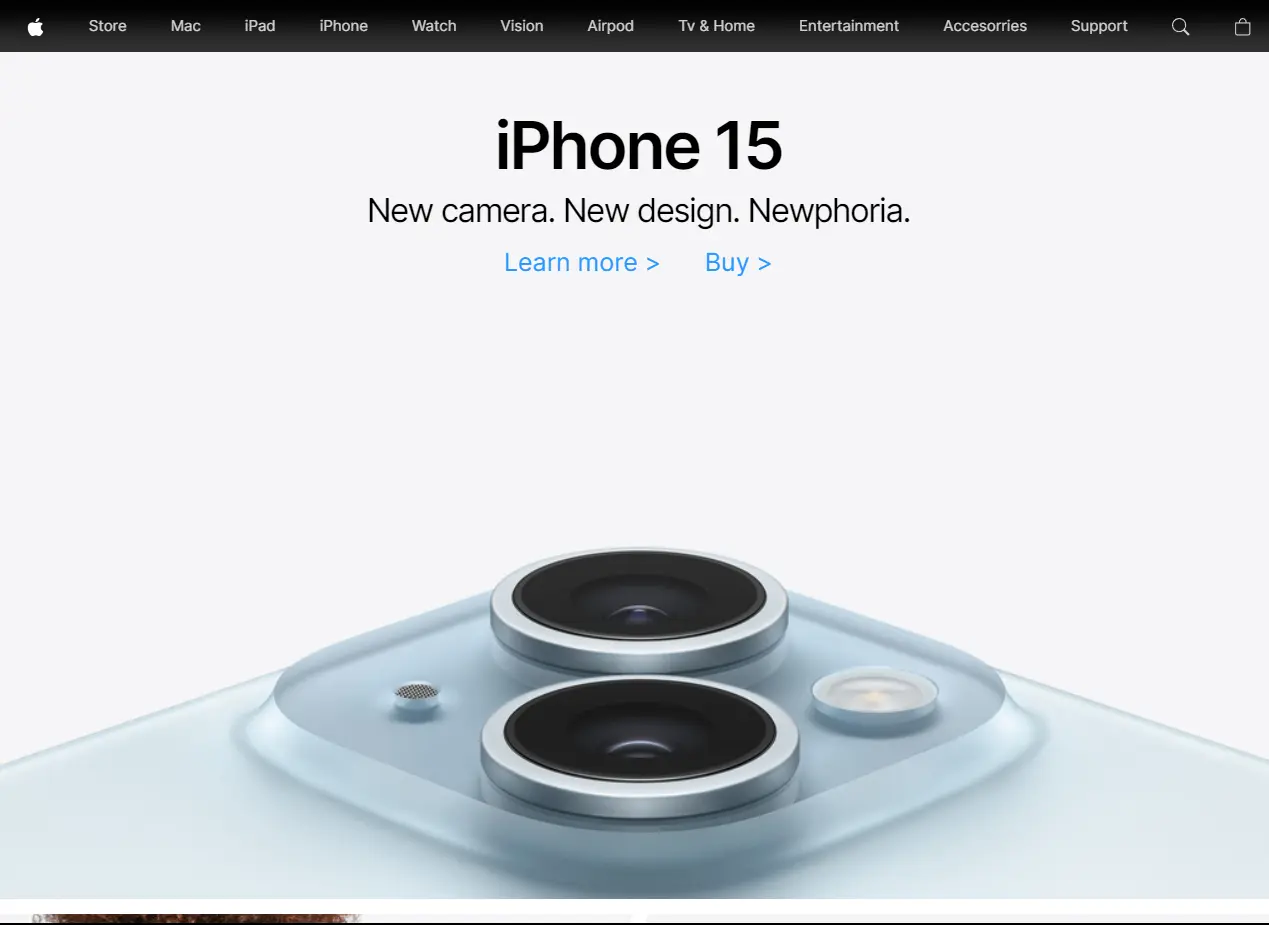 Apple web clone